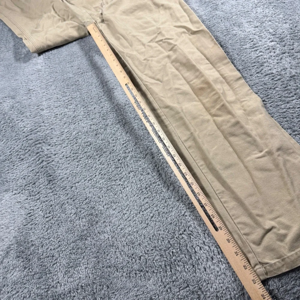 Vintage Patagonia Organic Cotton Canvas Work Pants Tan Khaki‎ Straight Leg 32x33